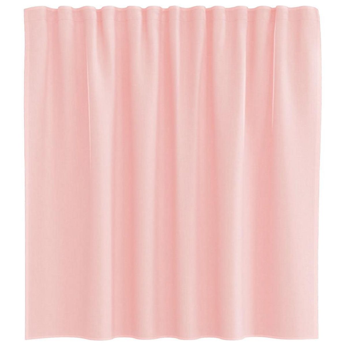 VIDAXL Rideaux en voile avec boucles 2 pcs rose 140x140 cm