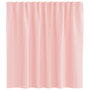 Voir la diapositive 4 : VIDAXL Rideaux en voile avec boucles 2 pcs rose 140x140 cm