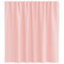 Voir la diapositive 4 : VIDAXL Rideaux en voile avec boucles 2 pcs rose 140x140 cm