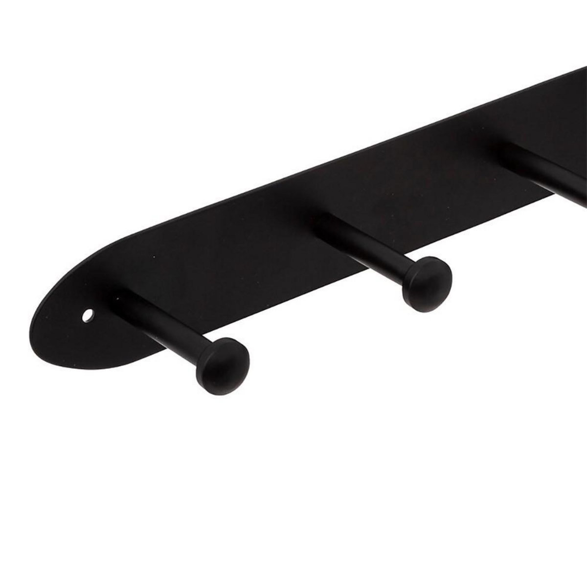 ATMOSPHERA Patère métal 4 têtes noir