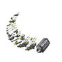 Voir la diapositive 2 : Ryobi Tondeuse tractée RYOBI 36V MaxPower Brushless - coupe 51 cm - 1 batterie 6.0Ah - 1 chargeur rapide