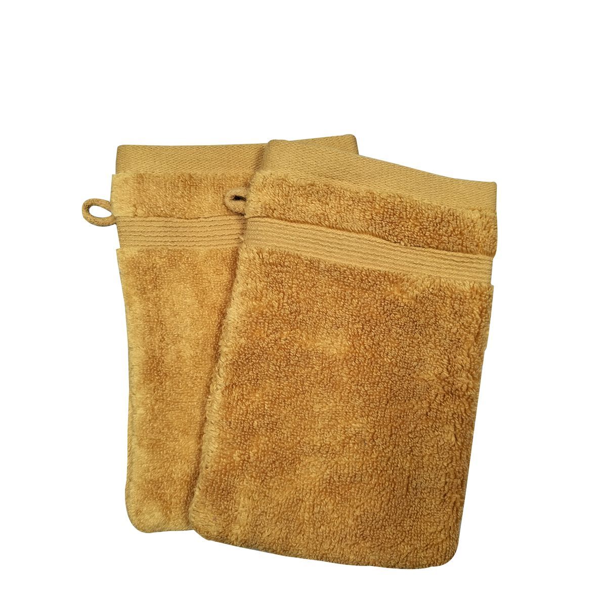 ACTUEL Lot de 2 gants uni en coton 500gsm EXTRA FINE