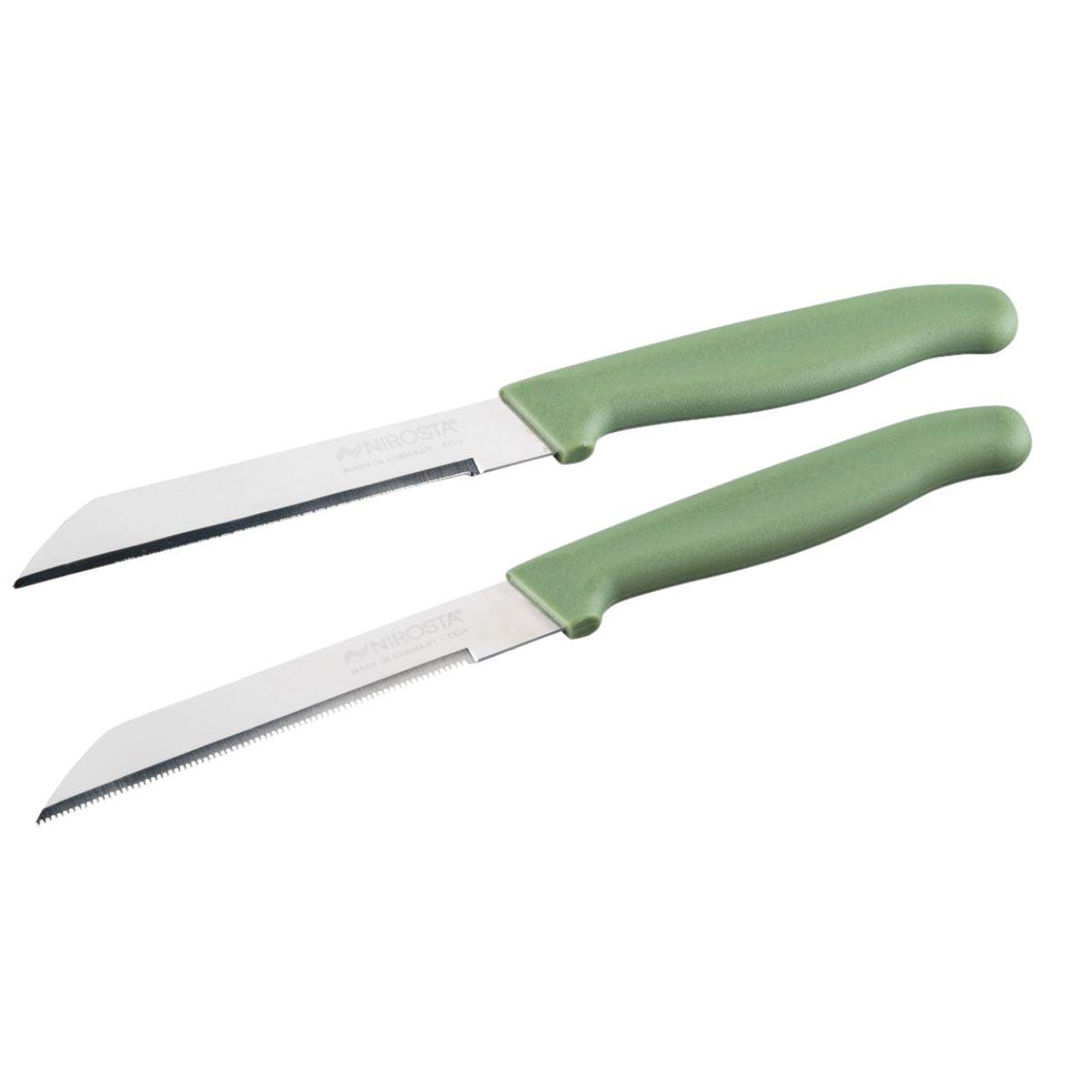 NIROSTA Set de 2 couteaux à légumes 19 cm nirosta elemental