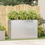 Voir la diapositive 3 : VIDAXL Jardiniere 120x40x80 cm acier inoxydable