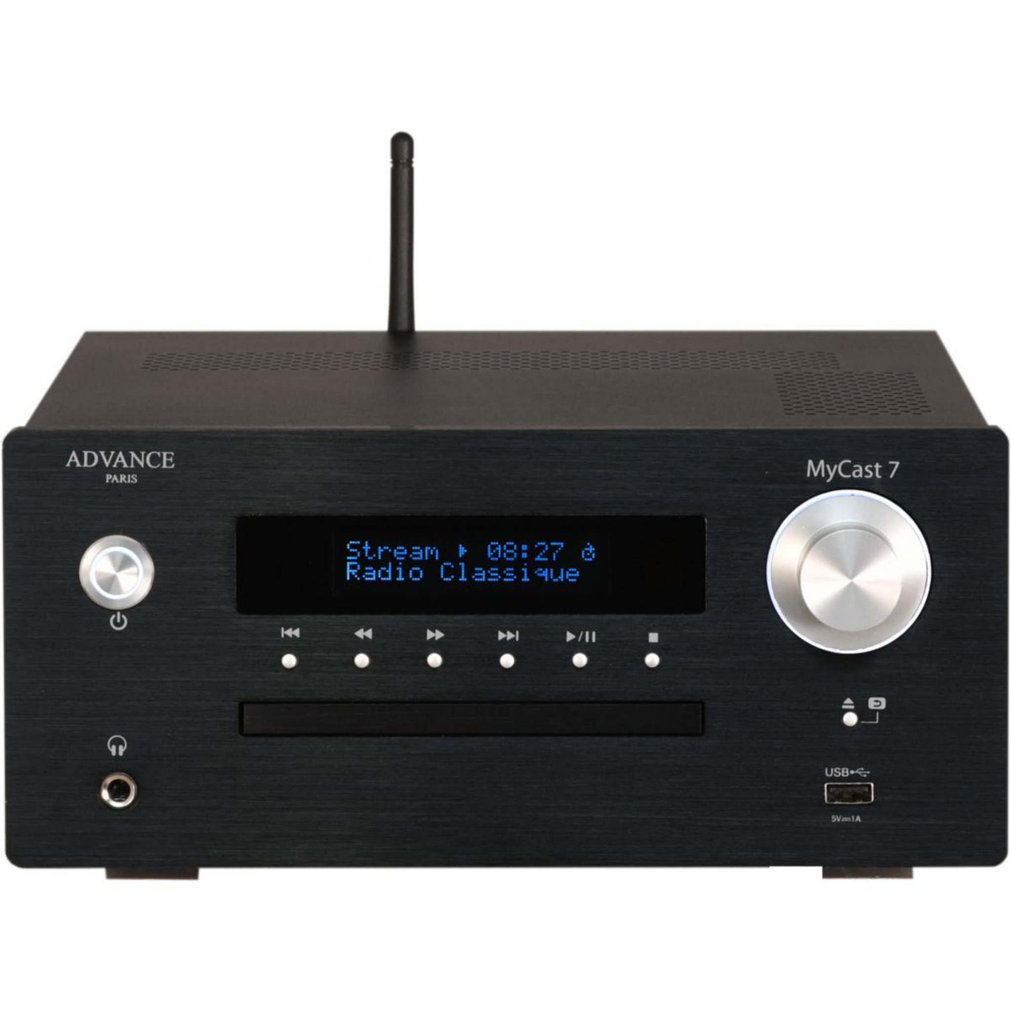 Voir la diapositive 2 : ADVANCE PARIS Amplificateur hifi mycast 7 dab+ cd
