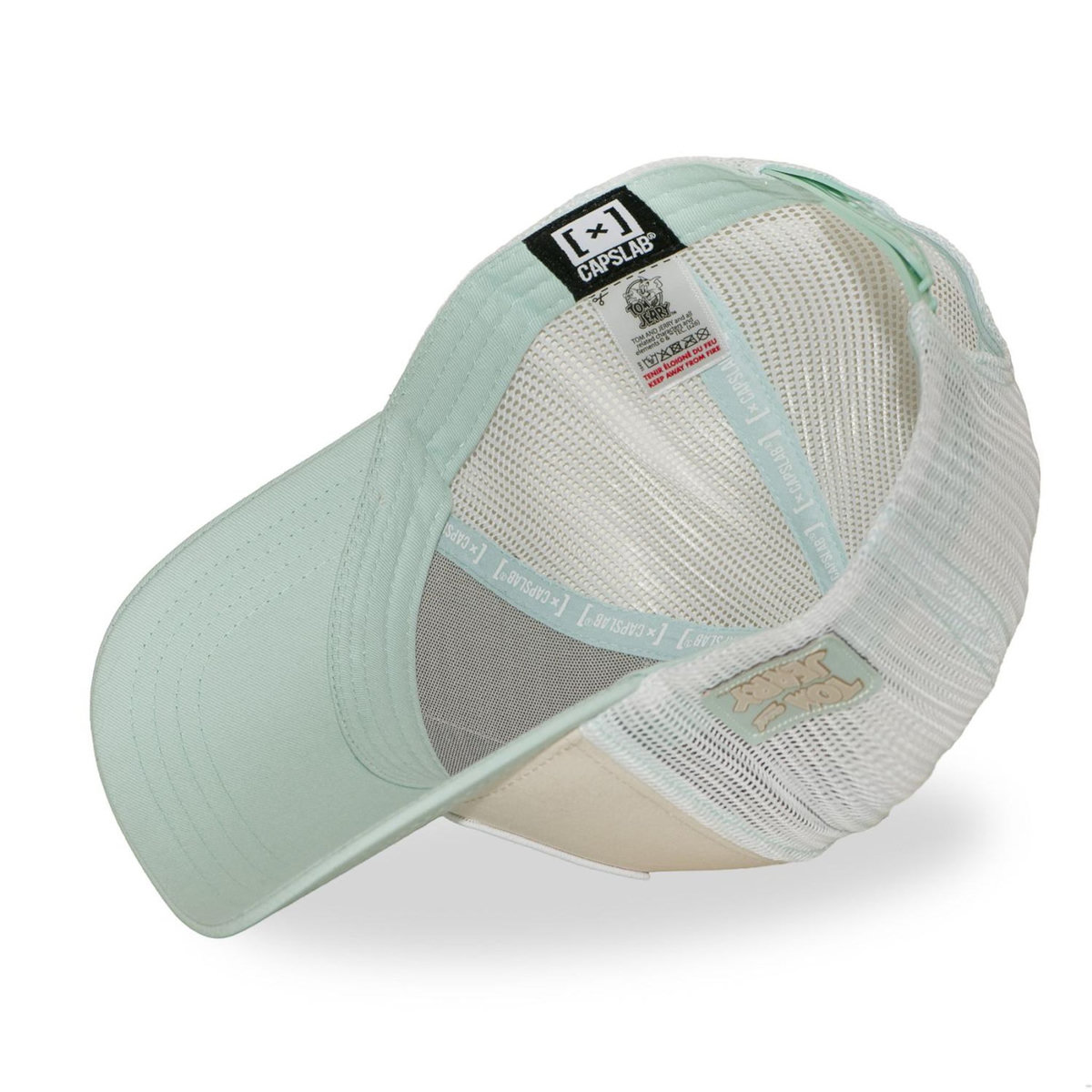 CAPSLAB Casquette trucker avec filet Tom and Jerry Tom