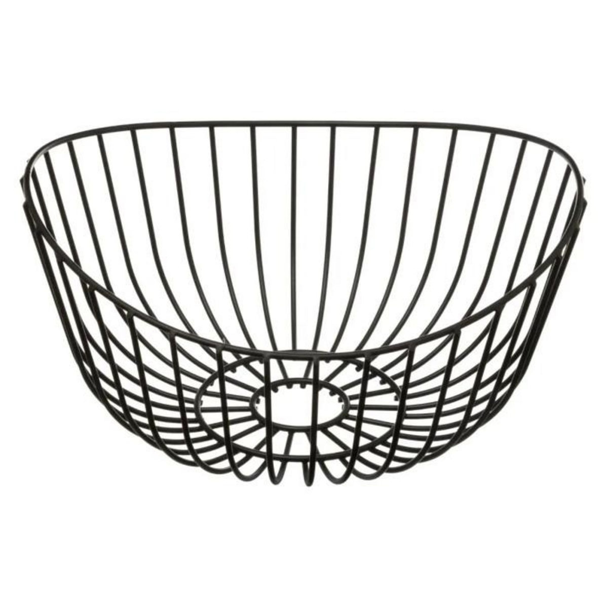 FIVE Corbeille à Fruits  Courbe  27cm Noir