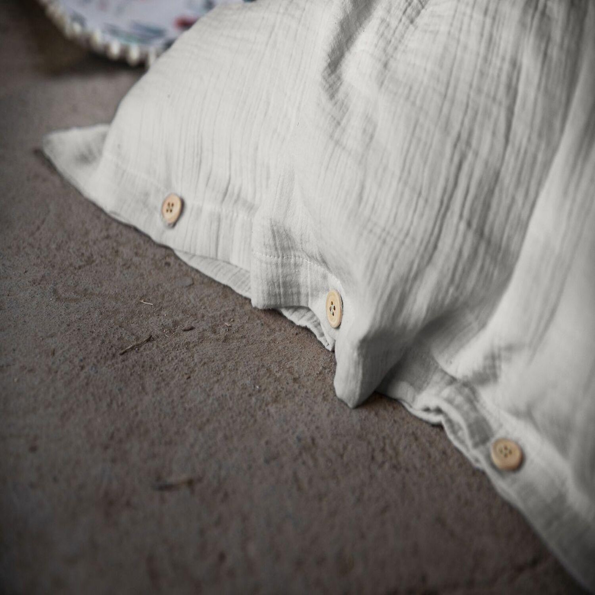 Voir la diapositive 2 : Home collection Housse de couette 100% gaze de coton
