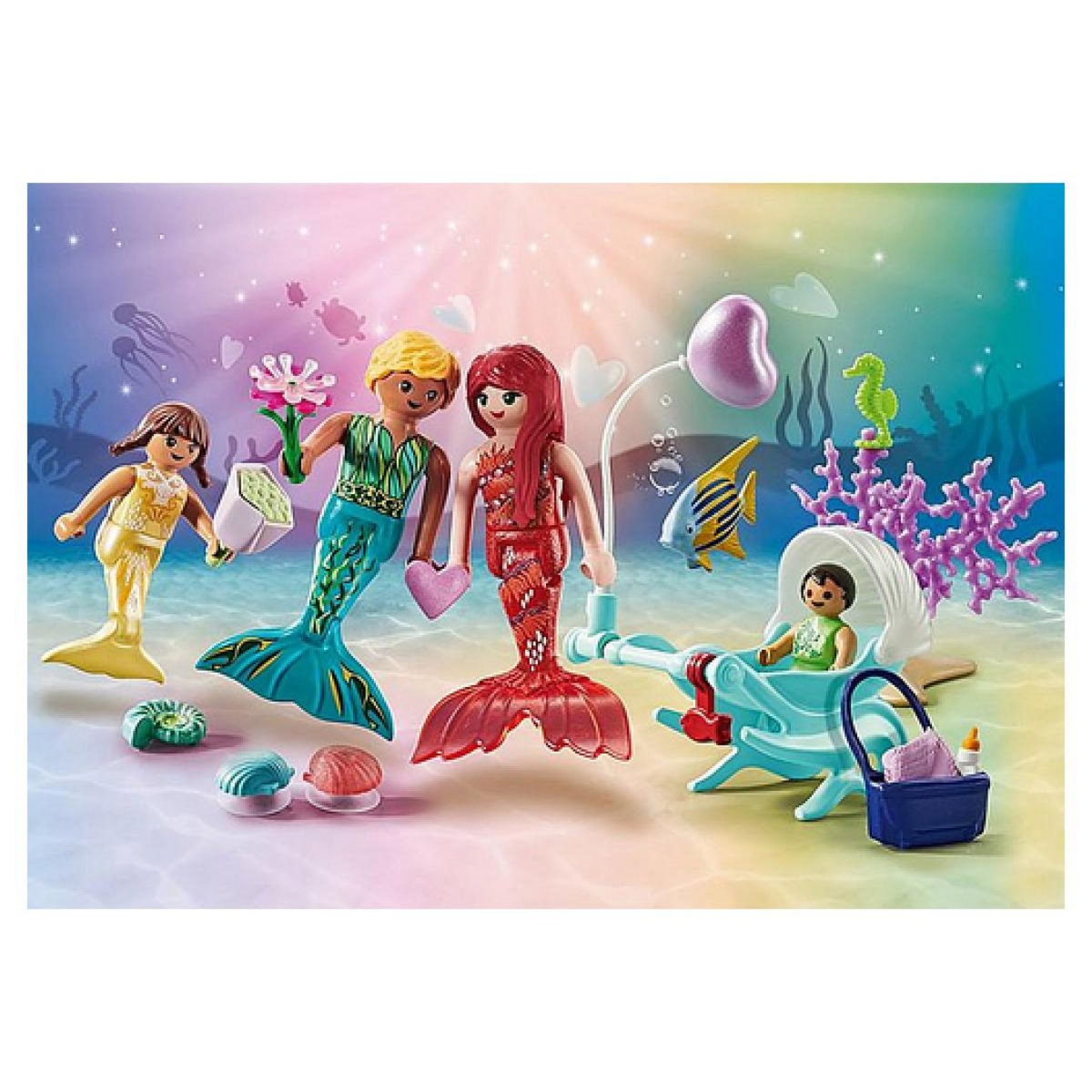 PLAYMOBIL 71469 Famille de sirènes starter pack