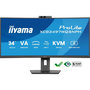 Voir la diapositive 1 : Iiyama Ecran PC PROLITE XCB3497WQSNPH-B1 34'' VA