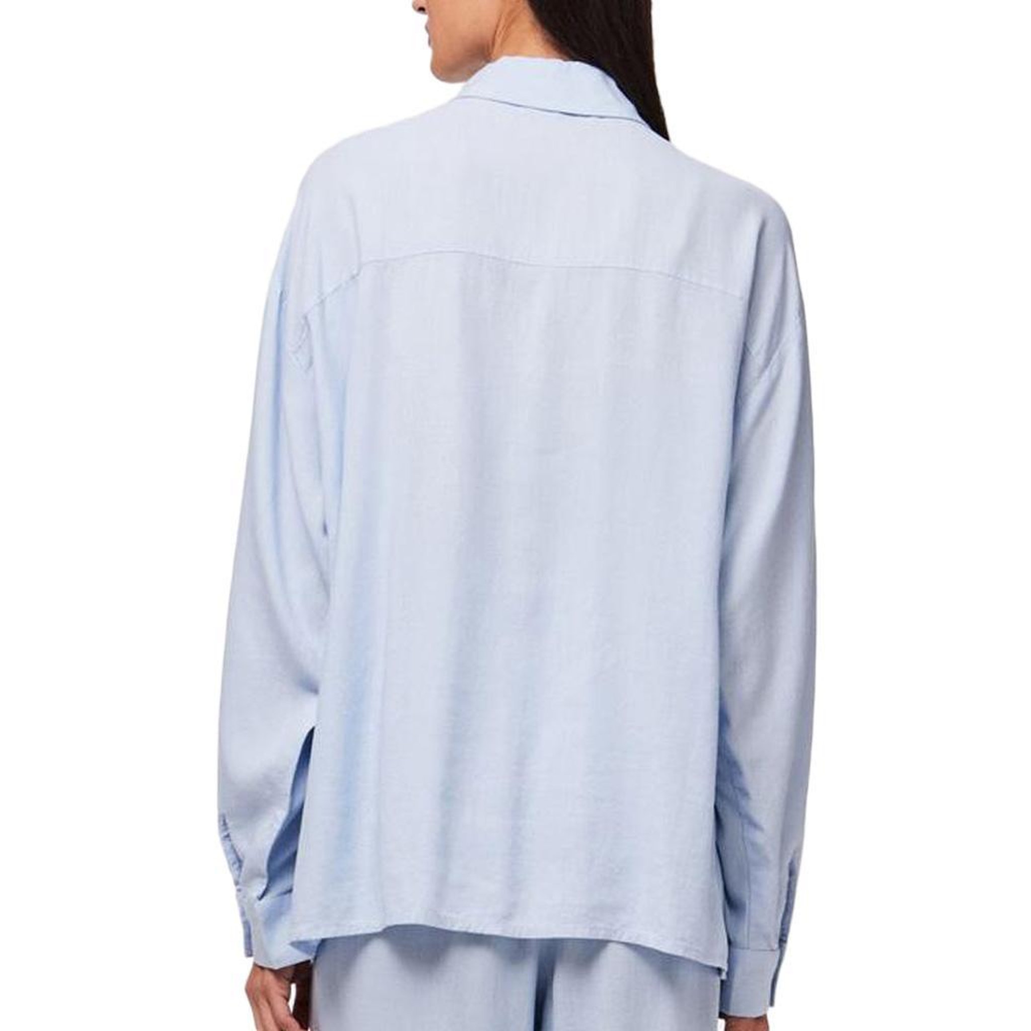 Voir la diapositive 2 : Pieces Chemise Bleu Clair Femme Pieces Pia