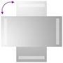 Voir la diapositive 4 : VIDAXL Miroir de salle de bain a LED 20x40 cm