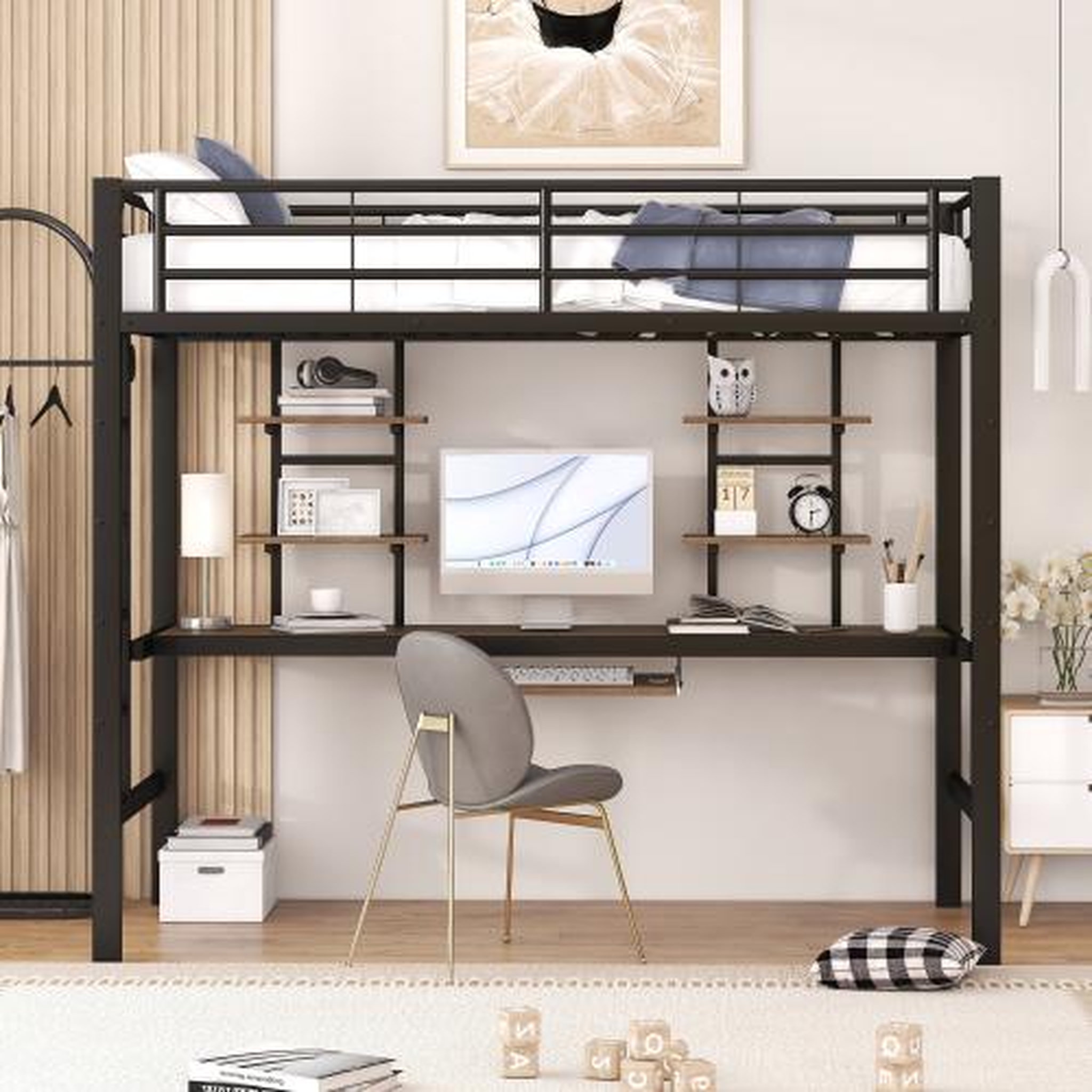 Voir la diapositive 2 : MERAX Lit mezzanine