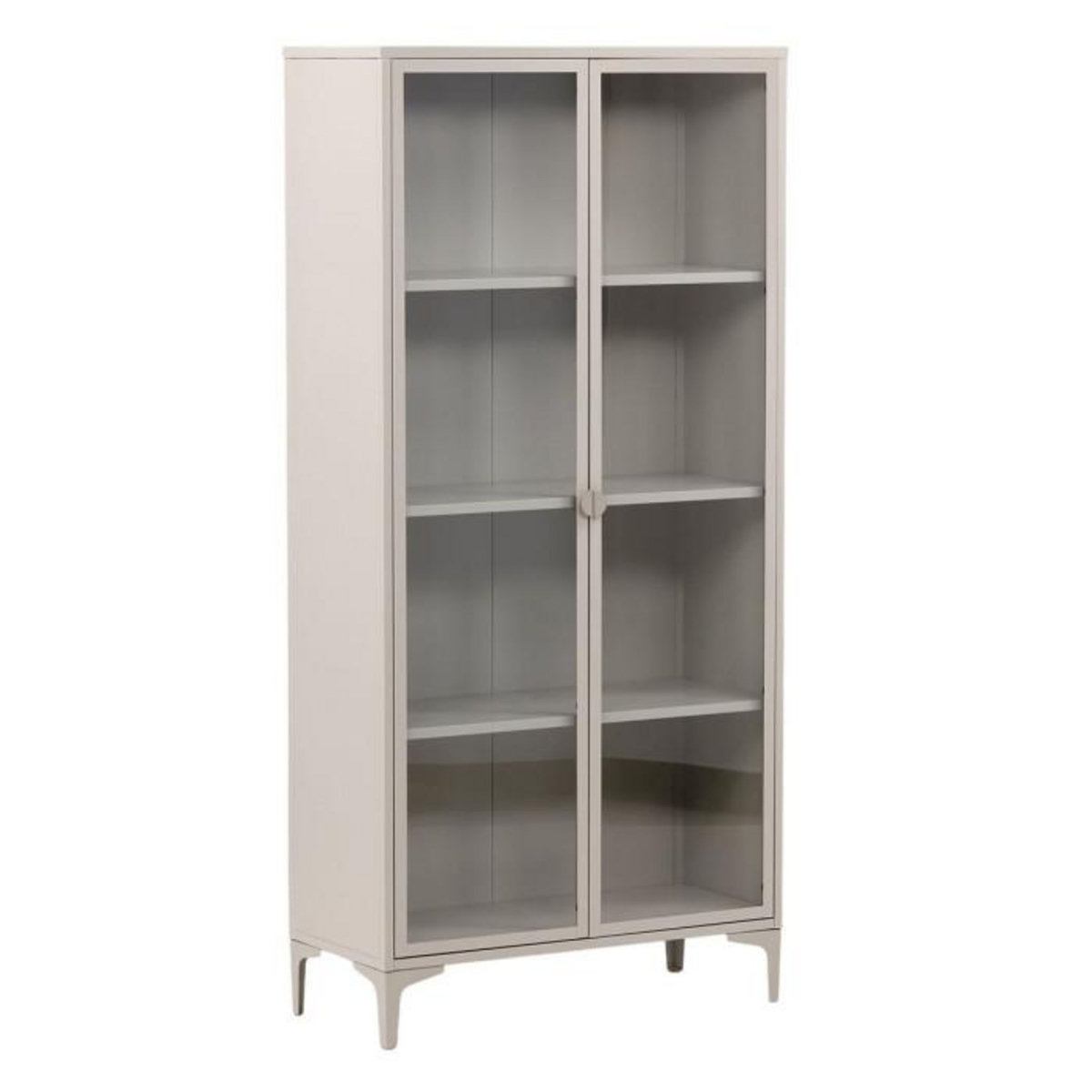 Paris Prix Vitrine Design 2 Portes  Piring  190cm Beige