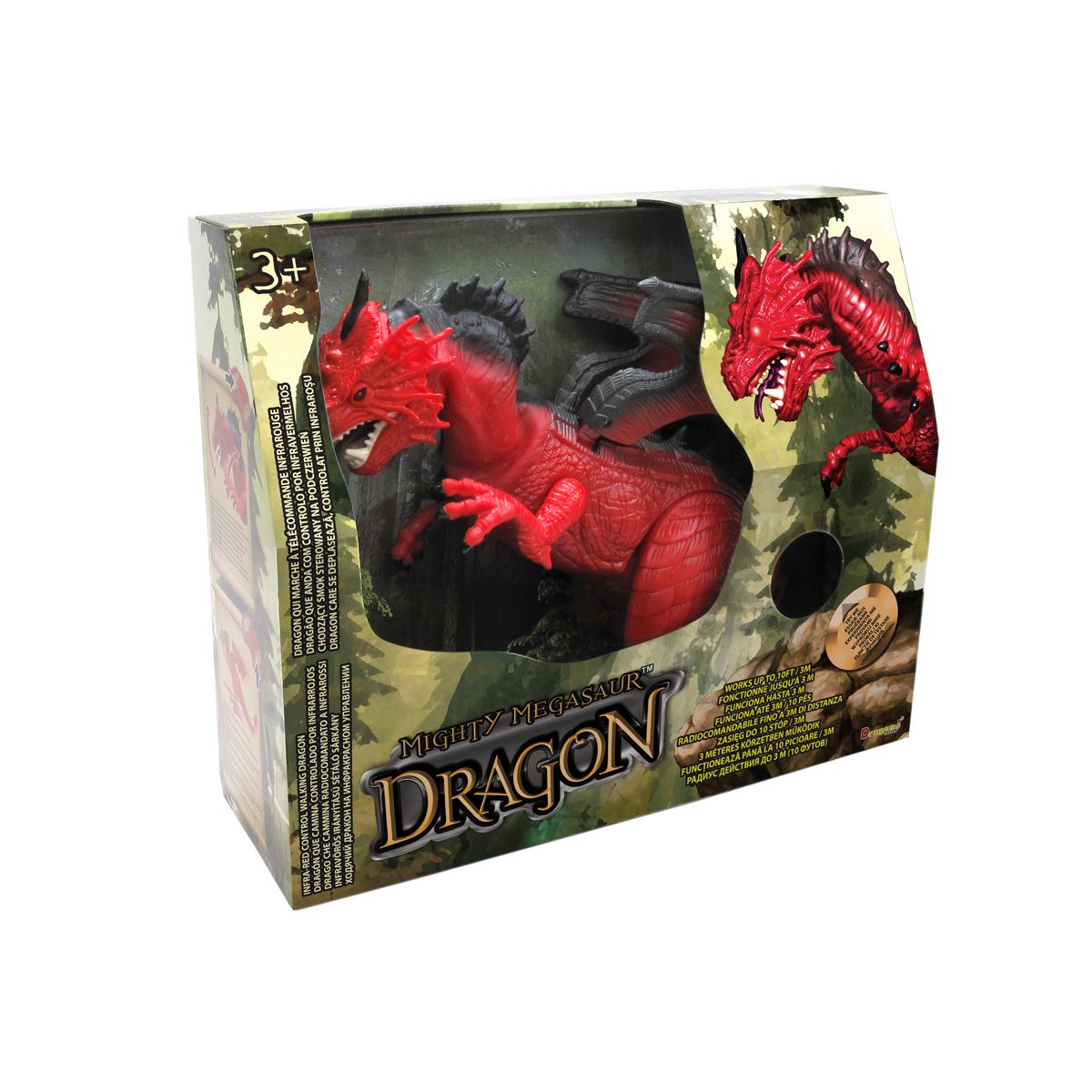 Dragon radiocommandé rouge