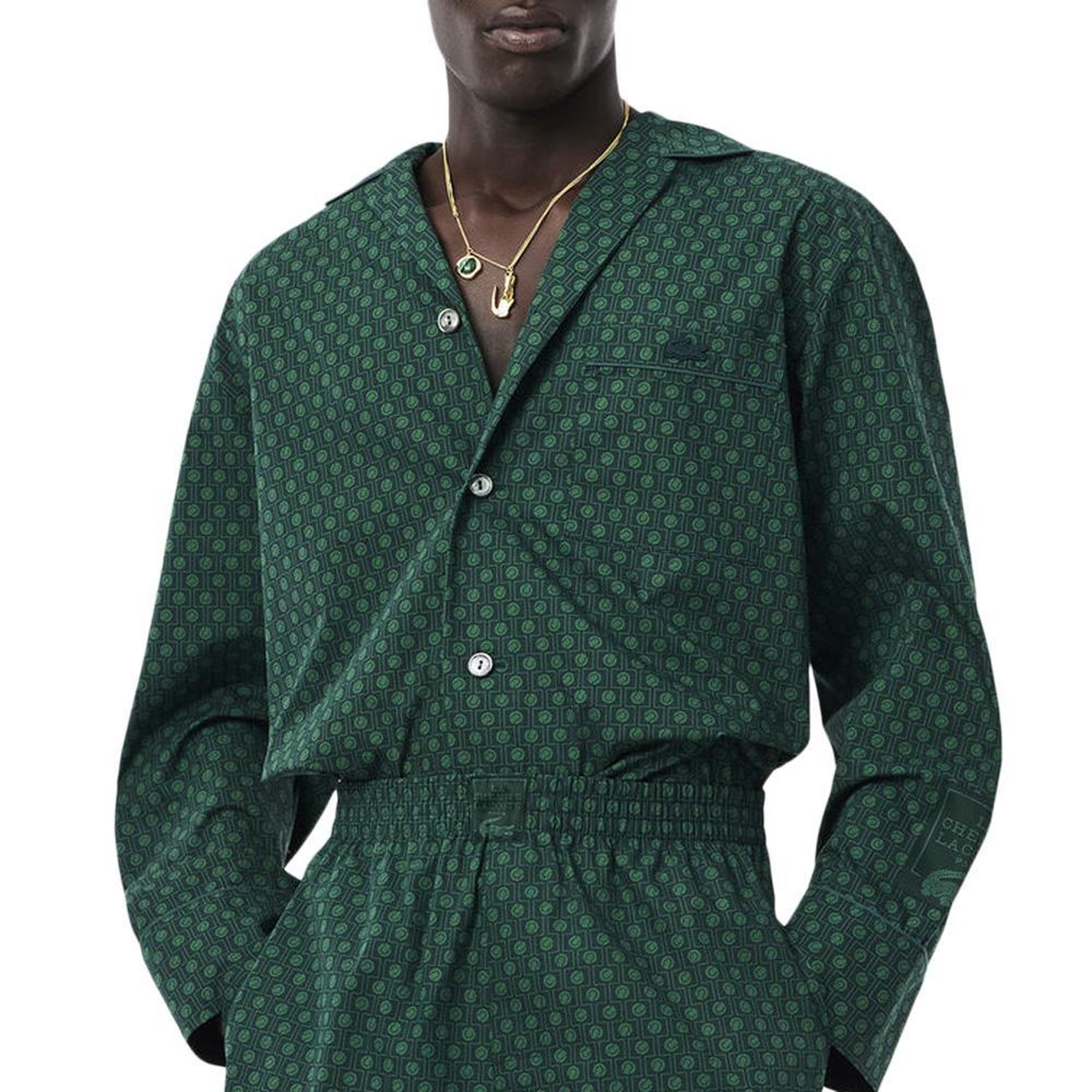 Voir la diapositive 2 : Lacoste Chemise e Homme Lacoste Runway
