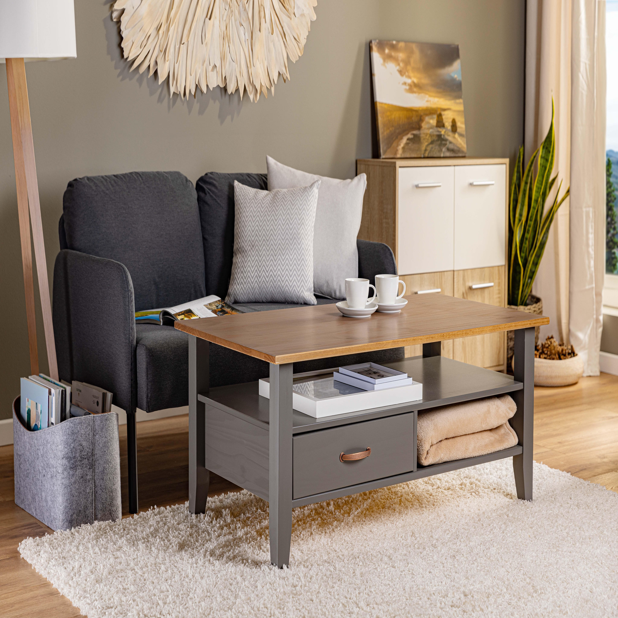 Voir la diapositive 5 : INTERLINK Table basse LUZERNA