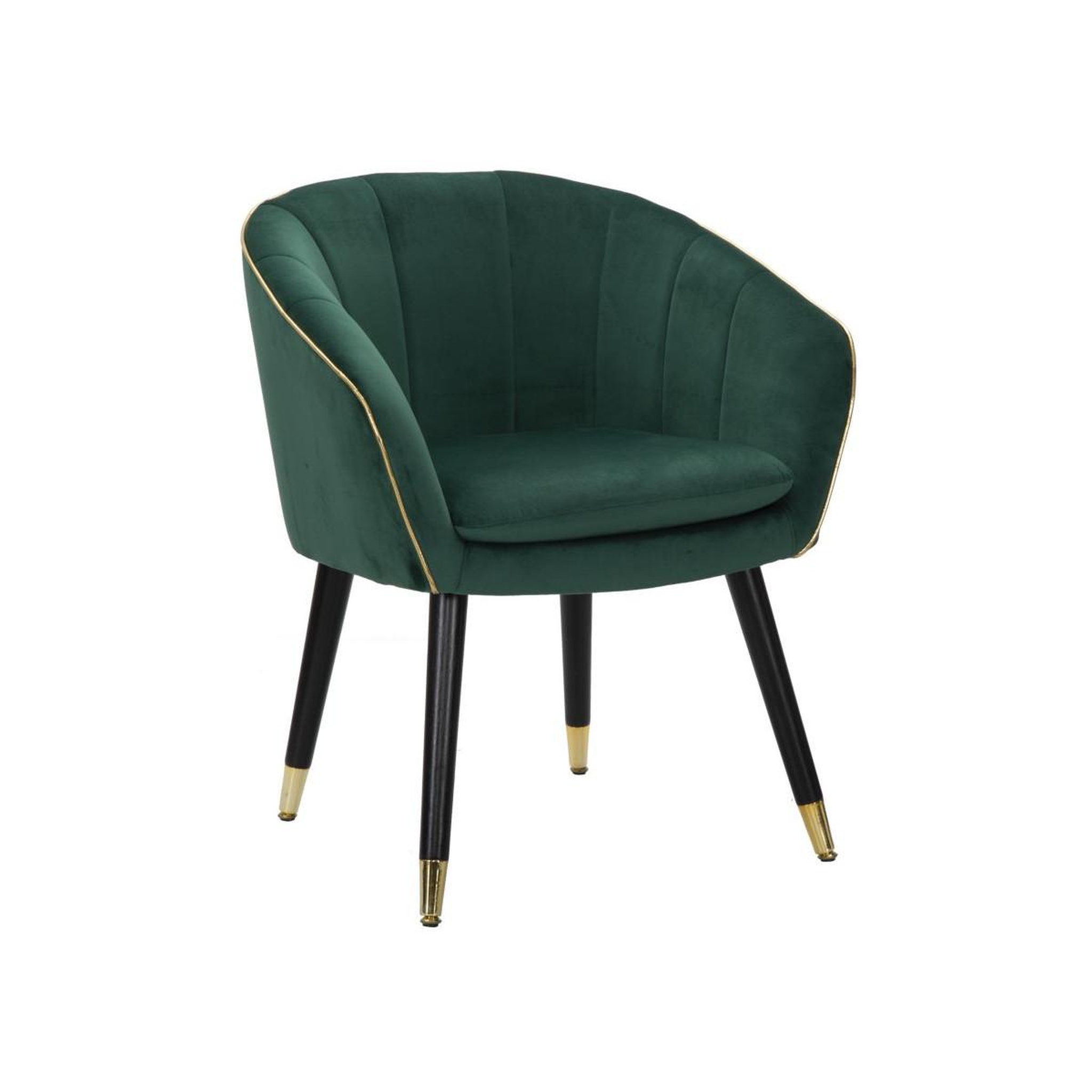 Paris Prix Fauteuil design en tissu  paris  78cm vert