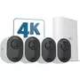 ARLO Caméra de surveillance Wifi ULTRA2 4cams. Noir VMS5440B-200EUS
