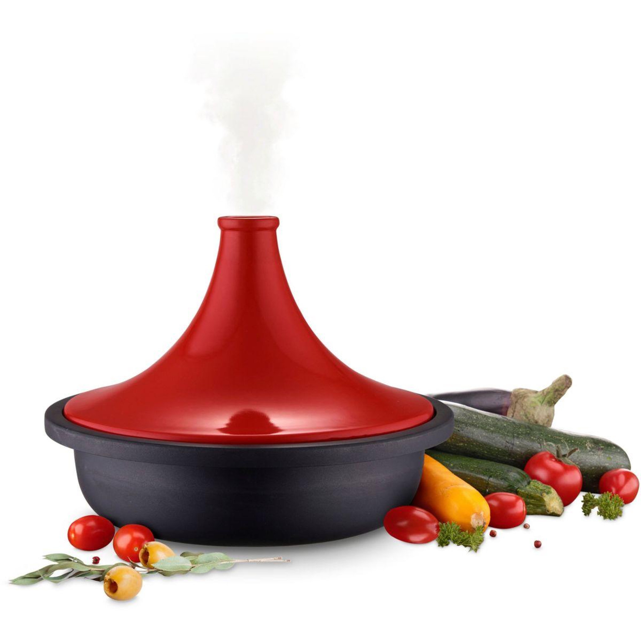 Voir la diapositive 2 : ESSENTIEL B Tajine 32 cm avec manique