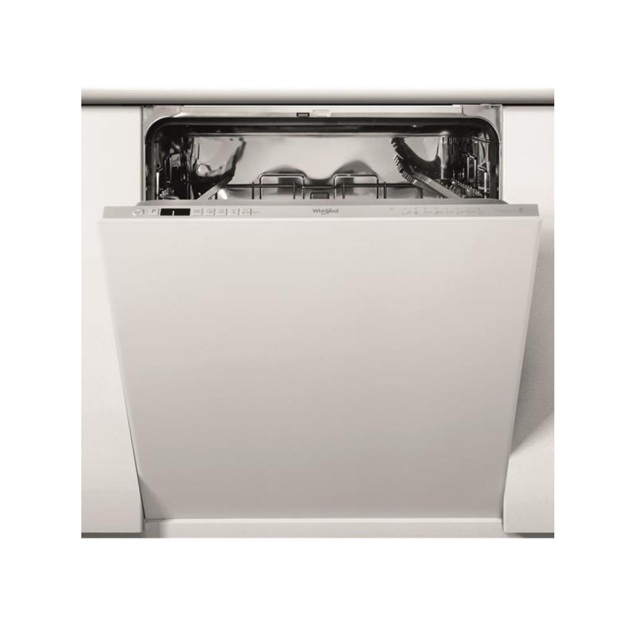 Whirlpool Lave-vaisselle 60cm 14 couverts 43db tout intégrable silver - wic3c33pe