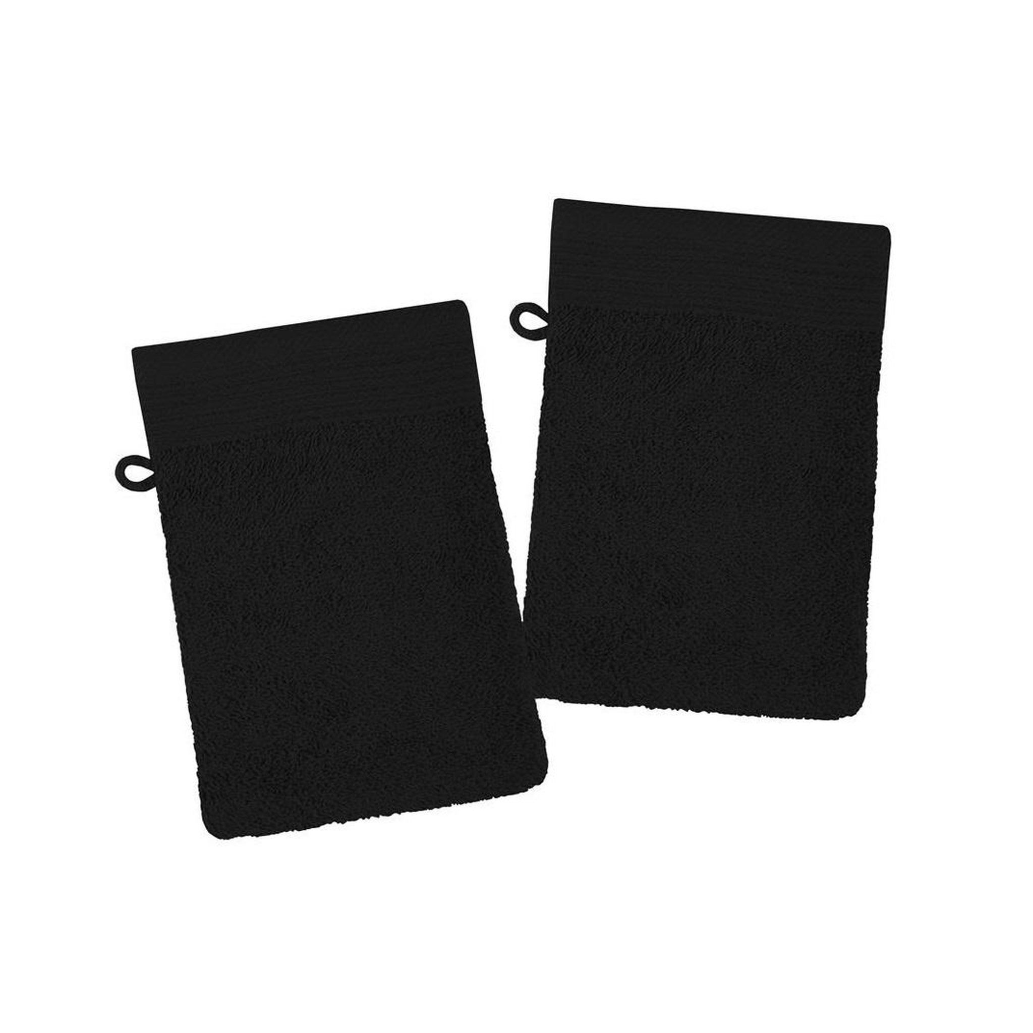 Voir la diapositive 1 : Eden Lot de 2 gants de toilette lilas