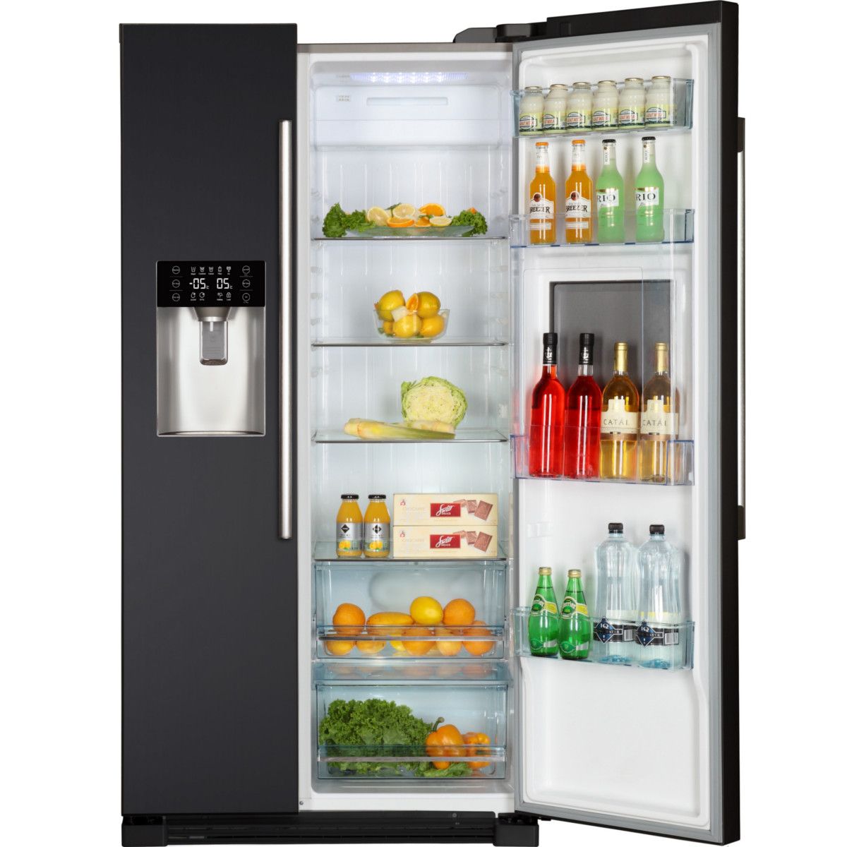 HAIER Réfrigérateur américain HRF-628AN6, 550 L, Froid No frost