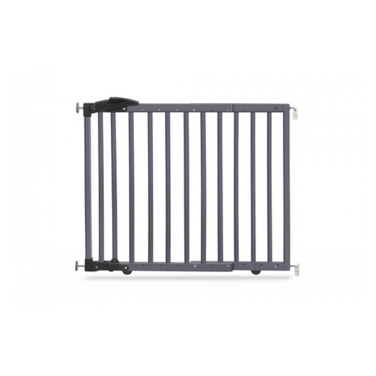 GEUTHER Barrière de porte à fixer par pression 68 a 102 cm Couleur Gris