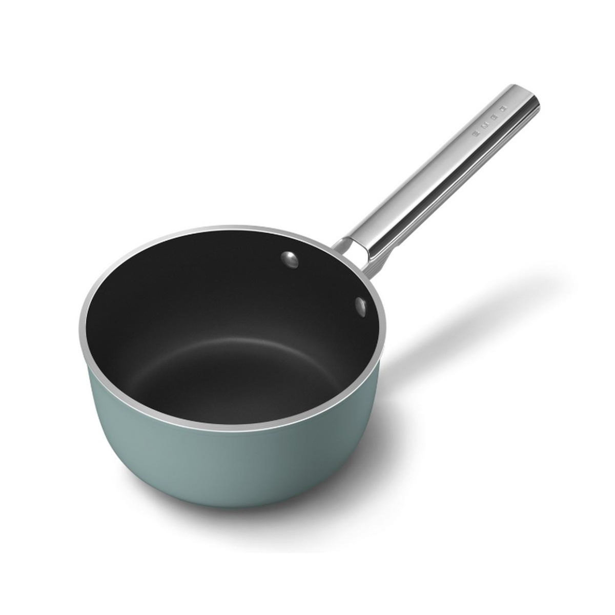 SMEG Casserole vert émeraude mat 20cm + couvercle - SPF2012EGM