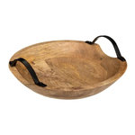 ATMOSPHERA Coupelle Déco en Bois  Wild  29cm Naturel