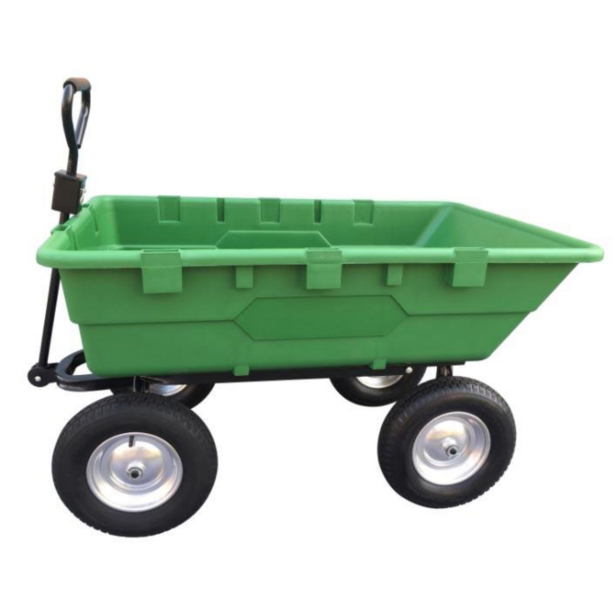 WERKAPRO Chariot remorque de jardin WERKA PRO 225 litres