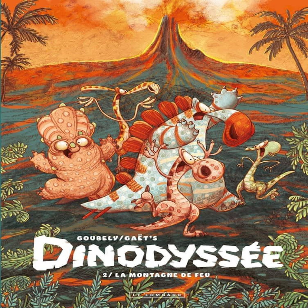 DINODYSSEE TOME 2 : LA MONTAGNE DE FEU, Goubely Clotilde
