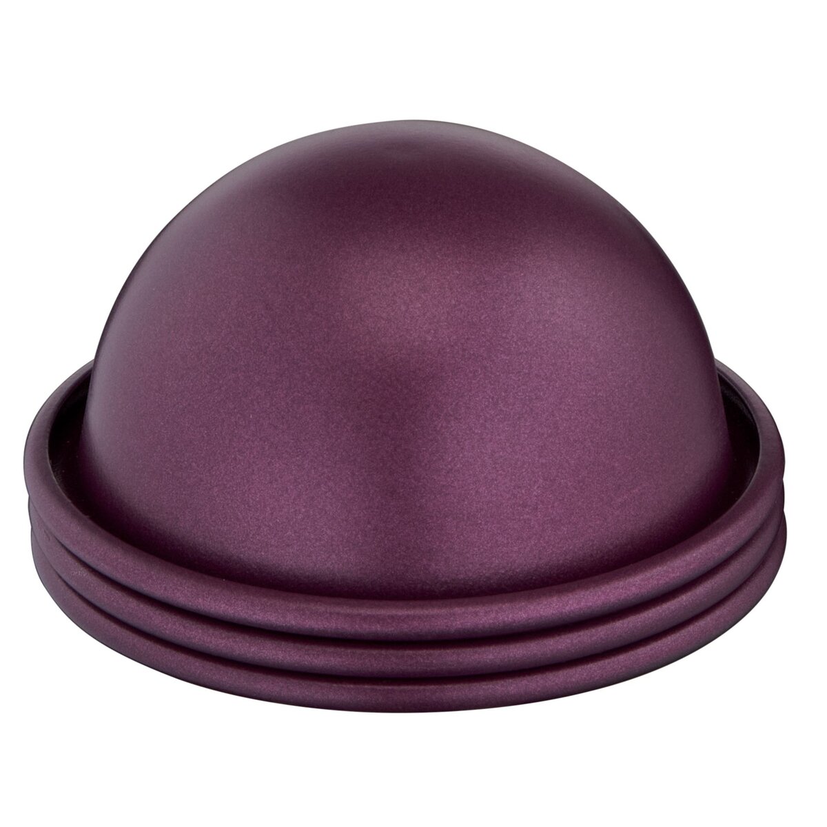 TEFAL Lot de 3 moules domes 7.5cm CREABAKE