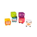 BEBE DOUCEUR Jeu de bain cubes animaux