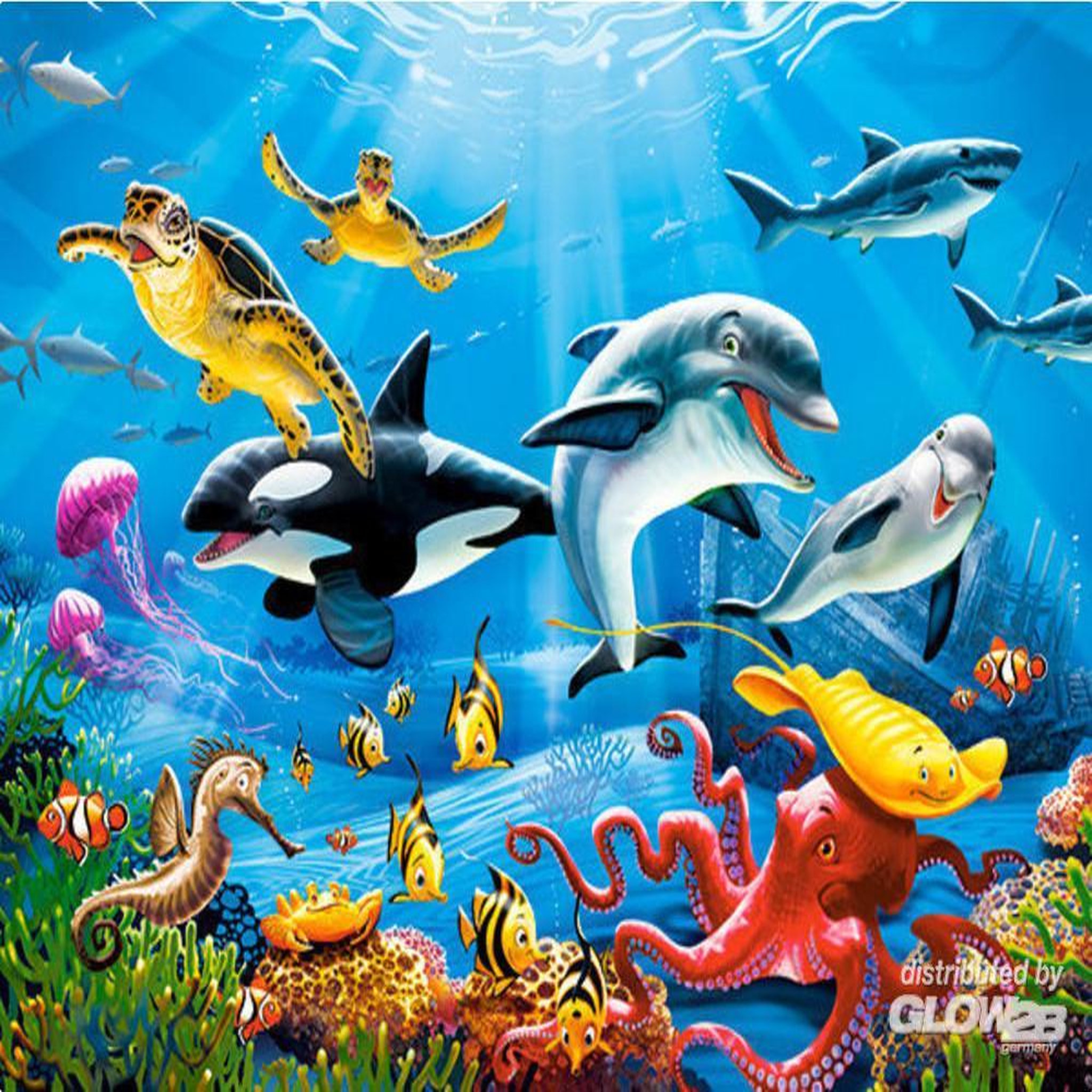 Voir la diapositive 4 : Castorland Puzzle 200 pièces : Monde sous-marin tropical