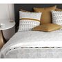 Voir la diapositive 2 : ATELIER DU COTON Parure housse de couette 100%coton 57fils louxor