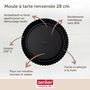 Voir la diapositive 4 : ZENKER Moule à tarte renversée 30 cm Zenker Black Metallic