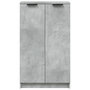 Voir la diapositive 4 : VIDAXL Armoire a chaussures Gris beton 59x35x100 cm Bois d'ingenierie