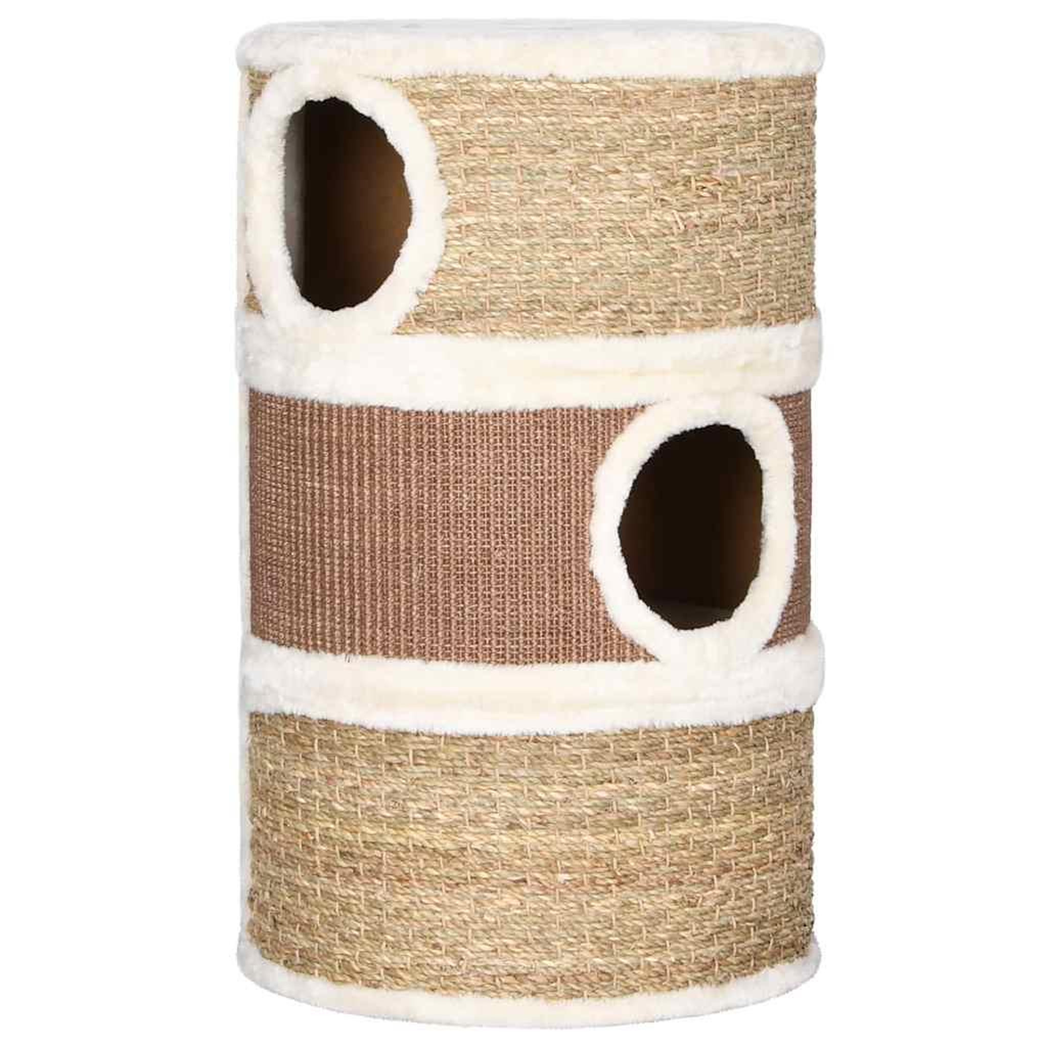 Voir la diapositive 2 : VIDAXL Tonneau a gratter pour chats 60 cm herbiers marins