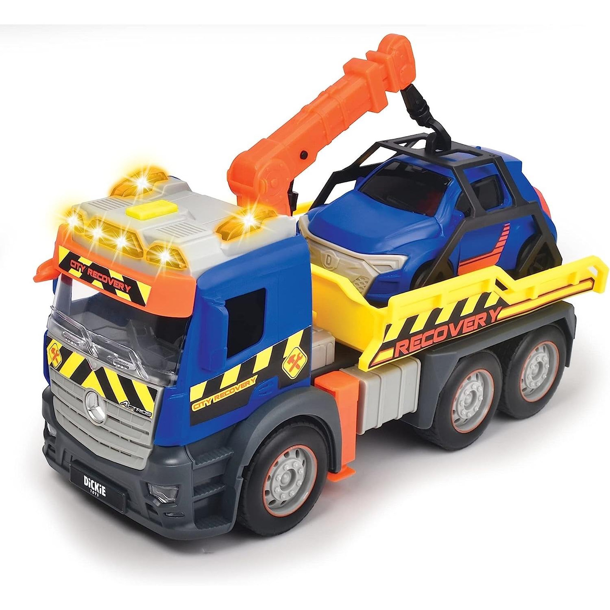 Voir la diapositive 3 : Dickie Toys Action Truck Camion de dépannage Recovery 26cm