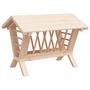 Voir la diapositive 3 : VIDAXL Mangeoire a foin pour lapins 44x33x33 cm bois massif de sapin