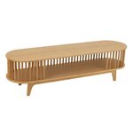 Paris Prix Meuble TV en Bambou  Live  150cm Naturel