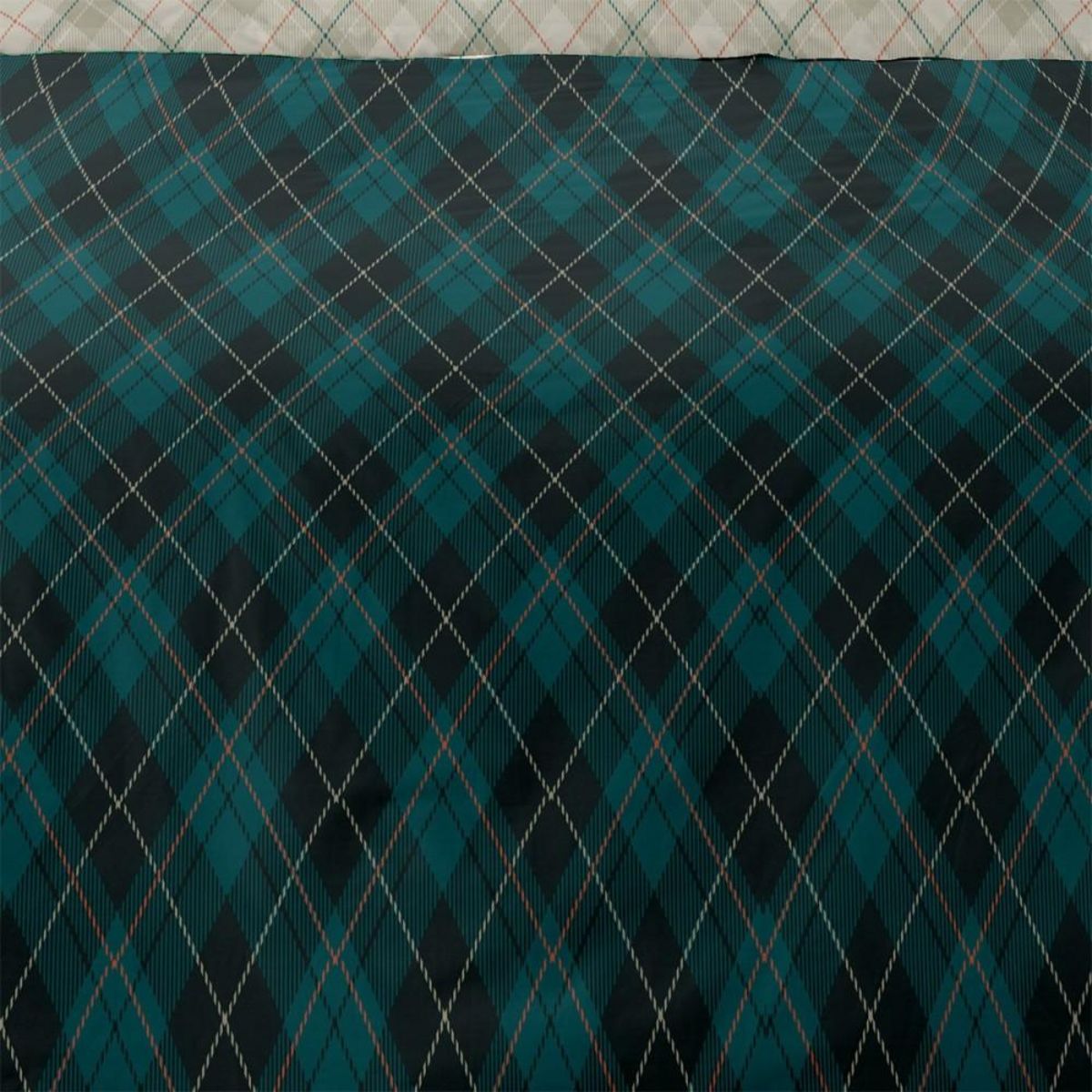 Dourev Housse de couette 260x240 Nahor + 2 taies coton flanelle