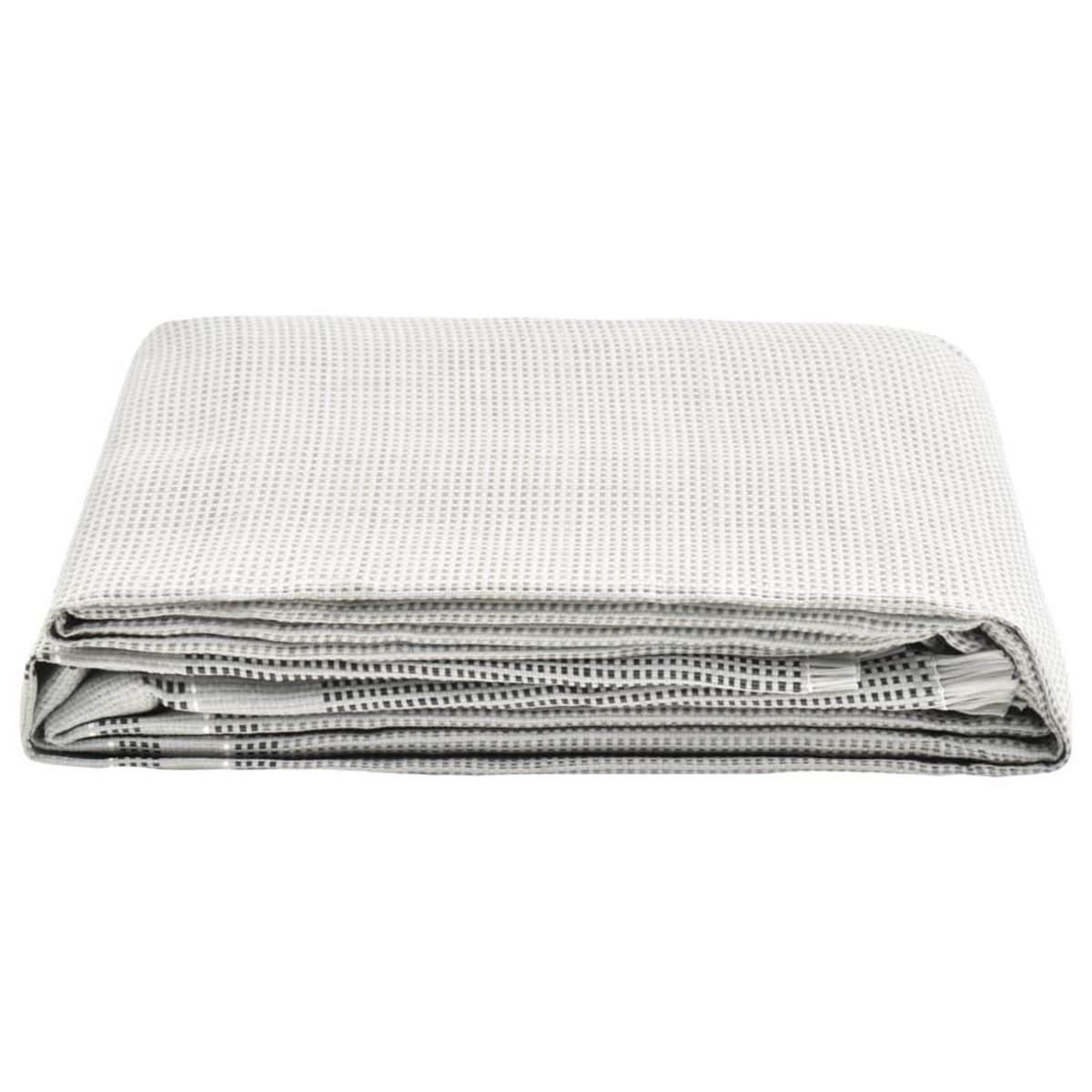 VIDAXL Tapis de tente 650x300 cm Gris