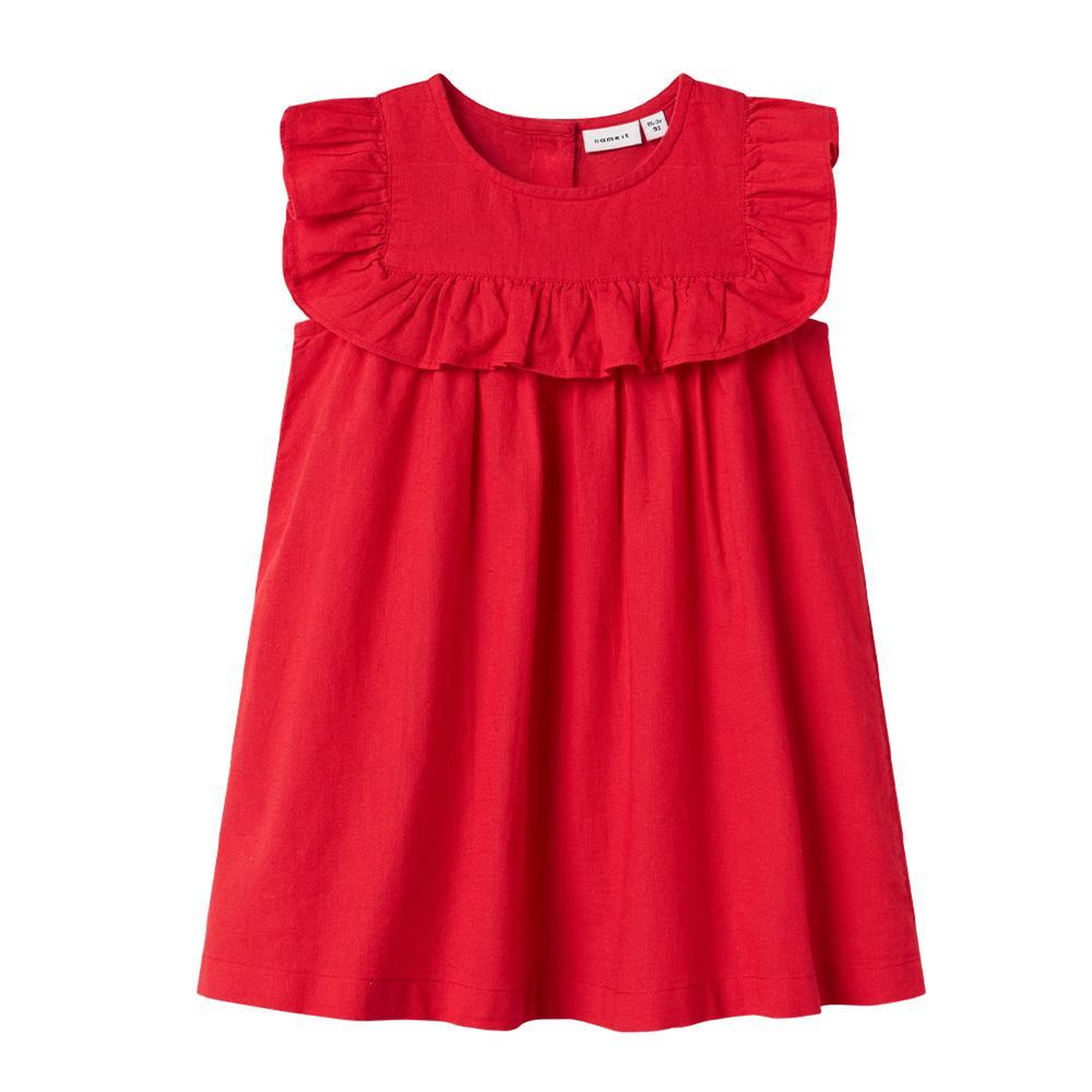 Voir la diapositive 1 : NAME IT Robe Rouge Fille Name it Alinnen