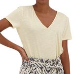 JACQUELINE DE YONG T Shirt  Femme JDY Dora. Coloris disponibles : Beige