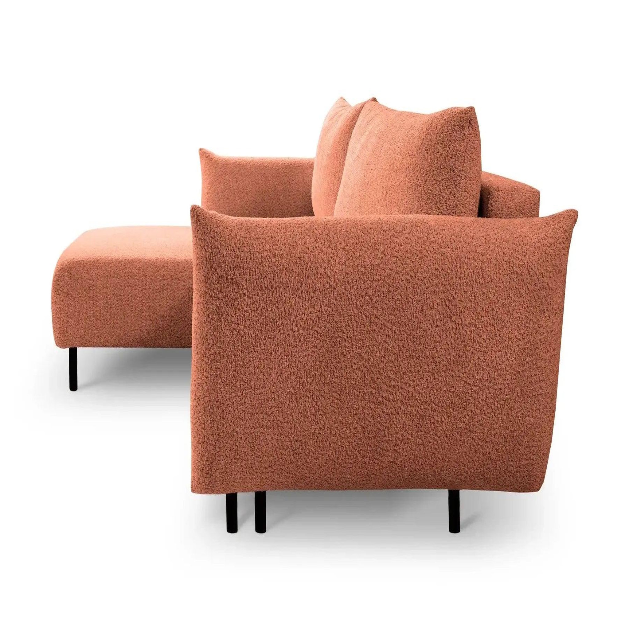 Voir la diapositive 6 : CASANOVA PARIS Alix - canapé d'angle convertible tissu chenille