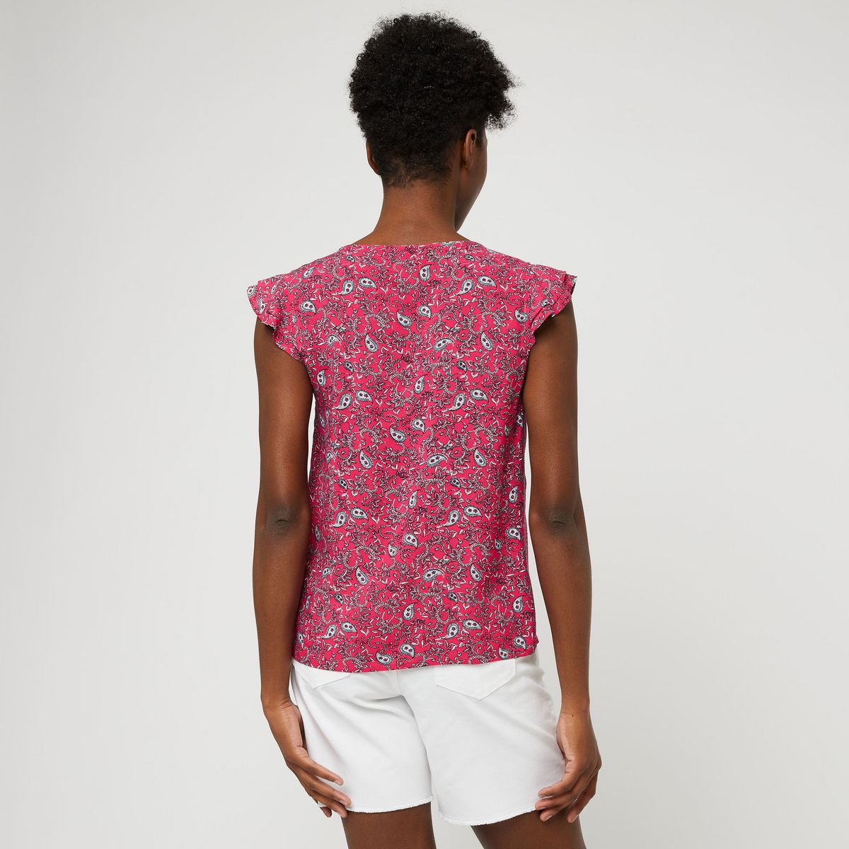 INEXTENSO Chemise fuchsia femme