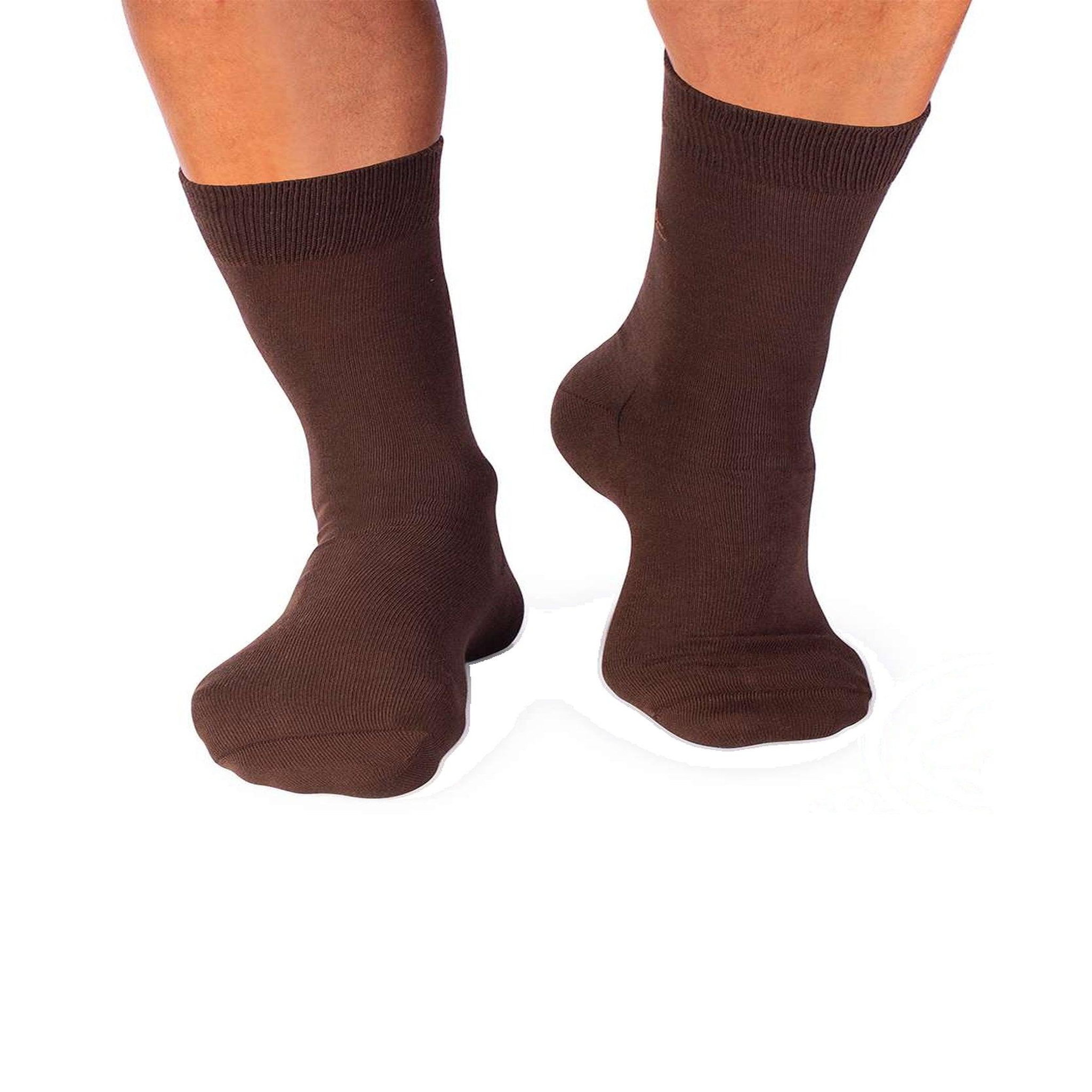 PIRIN HILL Chaussettes 98% coton marron. Coloris disponibles : Marron