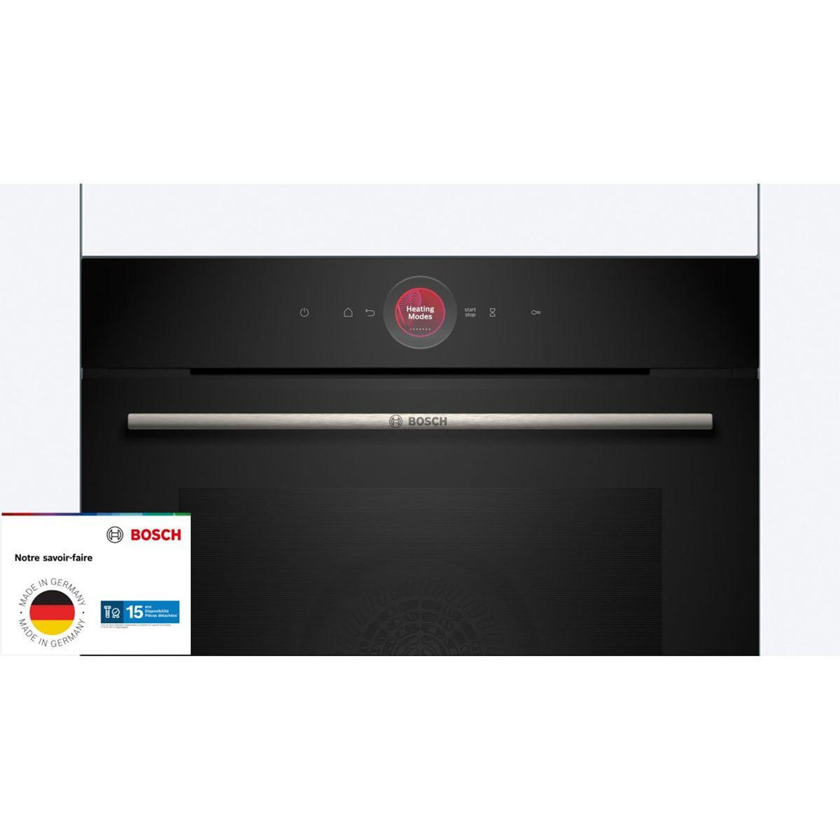 BOSCH Four encastrable HBG7541B1, Série 8, Fonction Air Fry